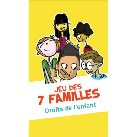 Jeu des 7 familles des DROITS DE L'ENFANT