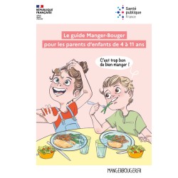 [BROCHURE]Le guide Manger-Bouger pour les parents d'enfants de 4 à 11 ans.