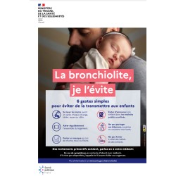 [AFFICHE] La bronchiolite, je l'évite