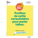 [AFFICHE] Profitez de votre consultation pour parler du tabac.